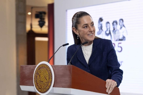 Cuestiona Sheinbaum continuidad de organismos electorales
