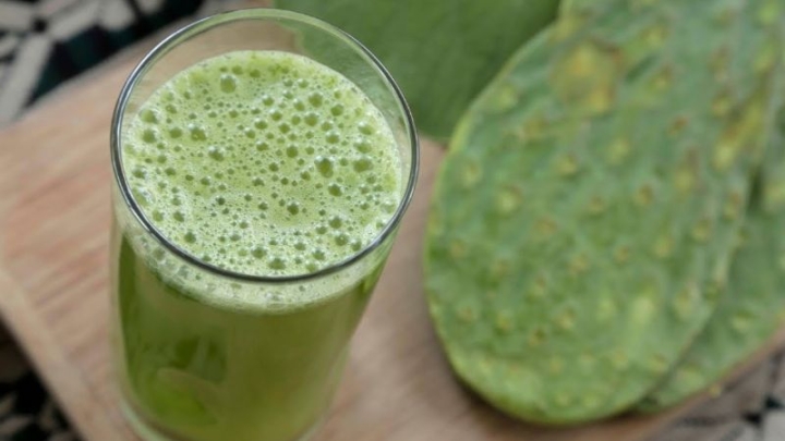 Bebidas detox para adelgazar: Prepara este batido de tuna con nopal ¡te encantará!