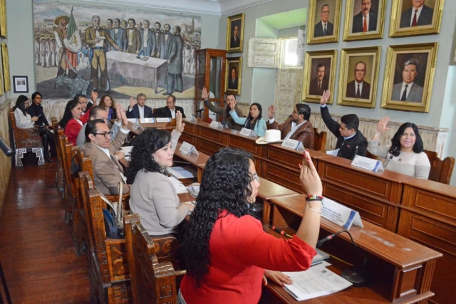 Cabildo capitalino aprueba presupuesto de egresos 2024 