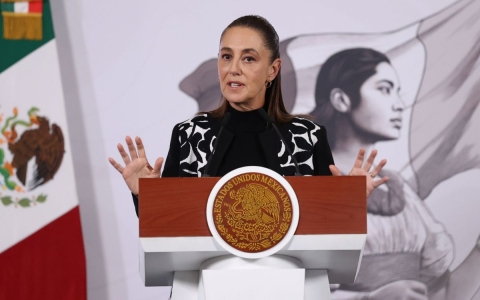 Sheinbaum llama a mantener la calma por brote de sarampi&oacute;n