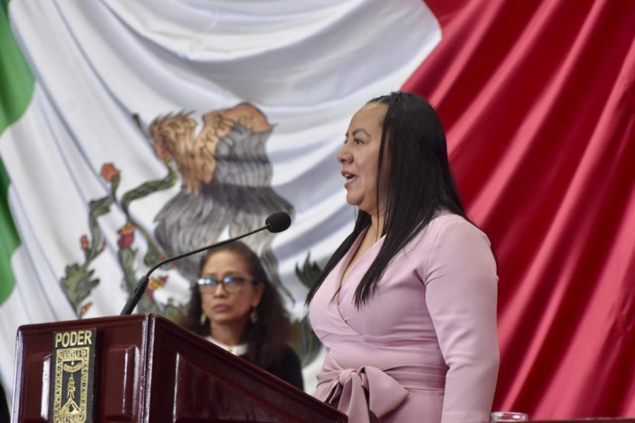 La presidenta del Congreso, Jazmín Solano López, destacó que el diálogo será la clave para avanzar en la agenda legislativa. 