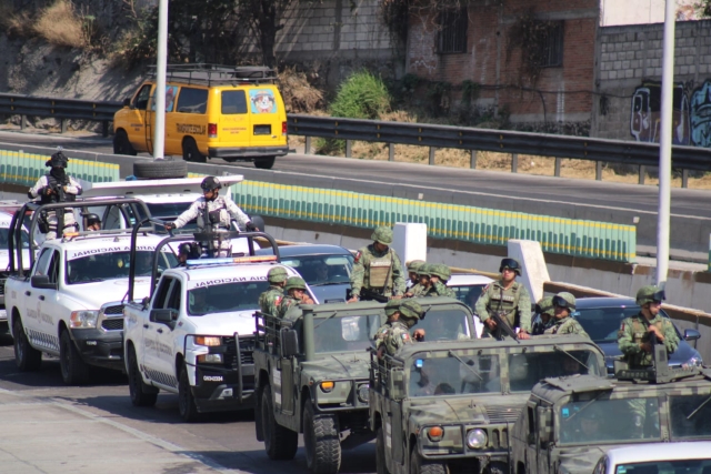 500 elementos de la Fuerza de Tarea harán presencia en Temixco