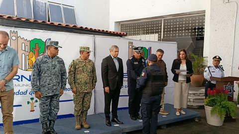 Reconocen a tres elementos de Seprac por buen desempeño