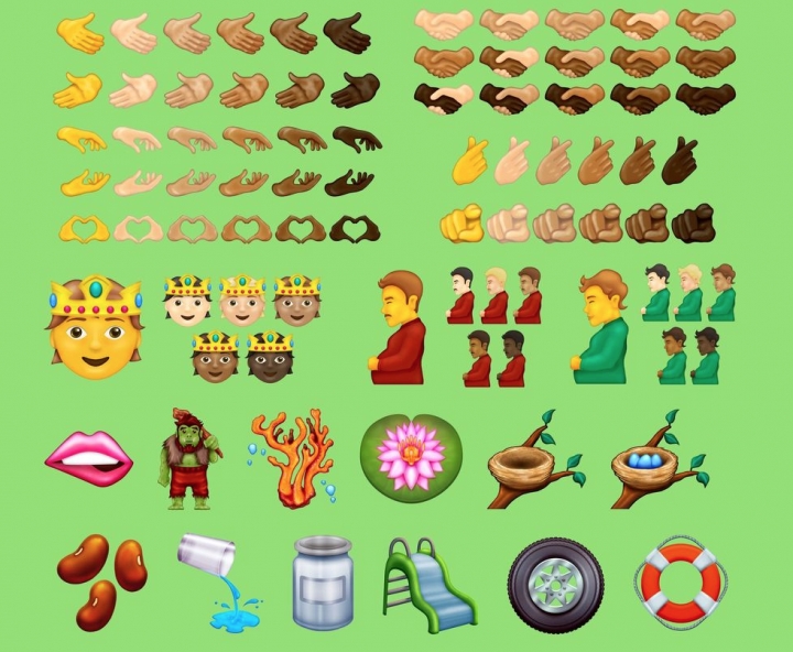 Nuevos emojis: Desde una bola disco hasta un hombre embarazado