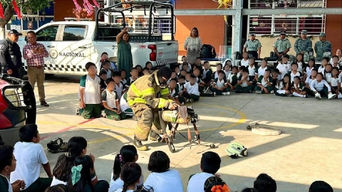 Concluye Jornada de Seguridad y Cultura Vial en escuela de Cuautla