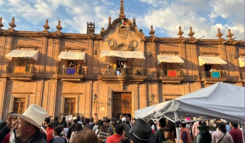 Liberan a joven detenido durante protesta por asesinato del alcalde de Uruapan