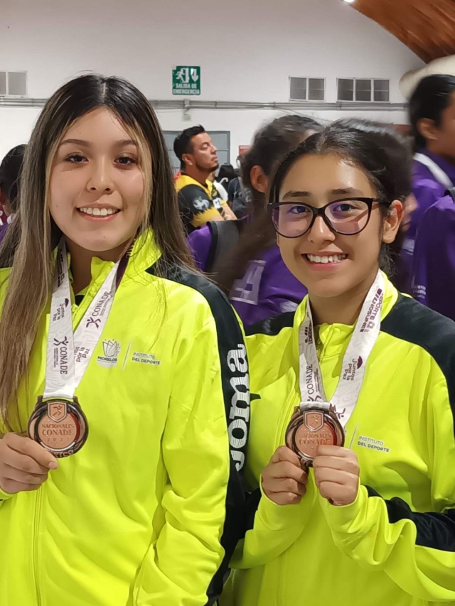 Ana Regina Lara y Brenda Aylin Varona conquistaron medalla de bronce en -59 kilogramos y +66 kilogramos, respectivamente.