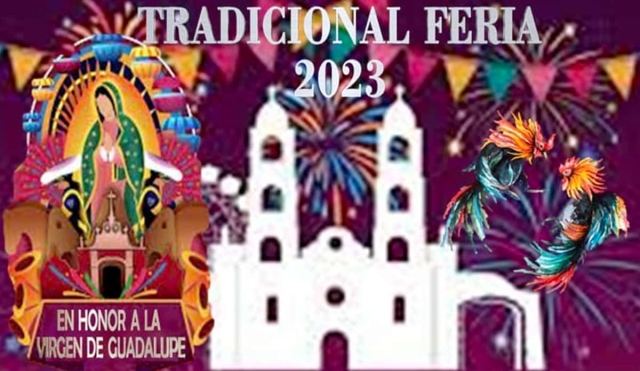 Inicia feria en honor a la virgen de Guadalupe en Amacuzac