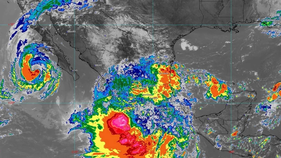 Tormenta tropical Raymond se forma frente a costas de Guerrero
