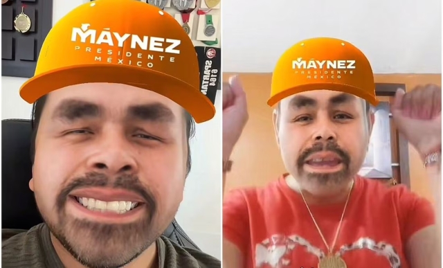 Crean filtro de TikTok con la canción &#039;Presidente Máynez&#039;