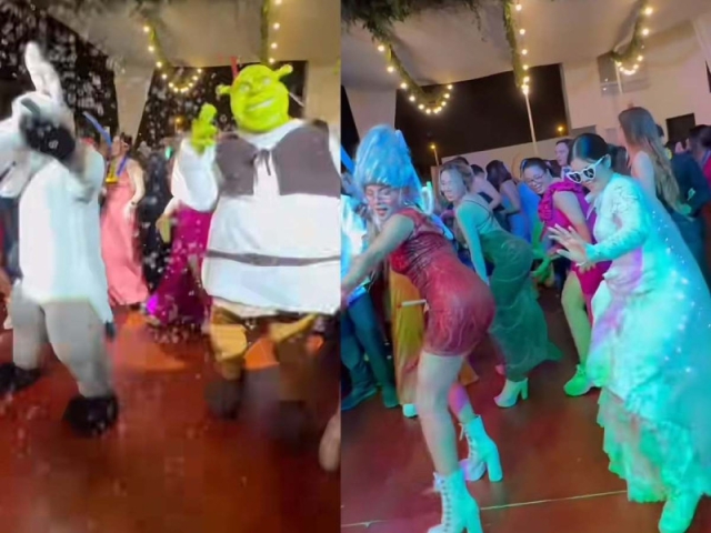 ¡Fiesta de ensueño! Una boda temática de Shrek causa revuelo en la redes