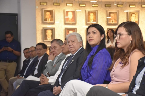 Juan Emilio Elizalde, presidente del TSJ, fue anfitri&oacute;n del conversatorio &ldquo;Primeras en la Justicia&rdquo;, dentro de las conmemoraciones por el D&iacute;a de la Mujer en el Poder Judicial. 