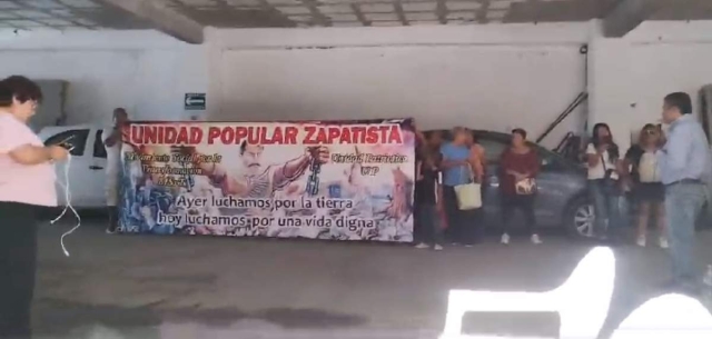 La llamada Unidad Popular Zapatista, escindida de la Unidad Popular Cañera, hizo su aparición con una serie de demandas de servicios en Jojutla.