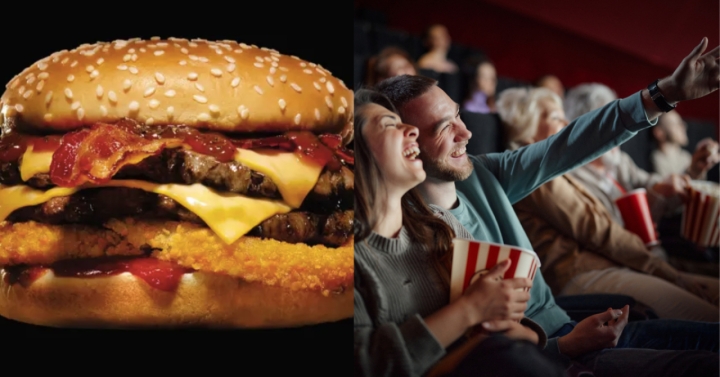 Hamburguesas al 2x1 y cine a 29 pesos: Cinemex y Carls Jr. celebran el año bisiesto