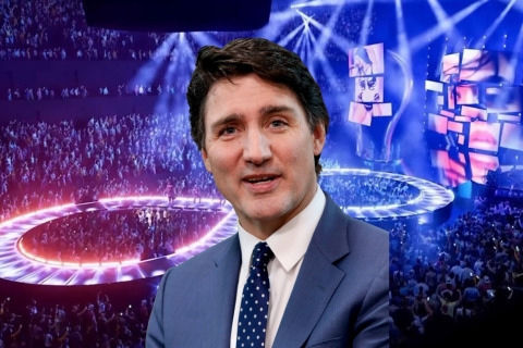 Justin Trudeau es captado cantando en concierto de Katy Perry en medio de rumores de romance