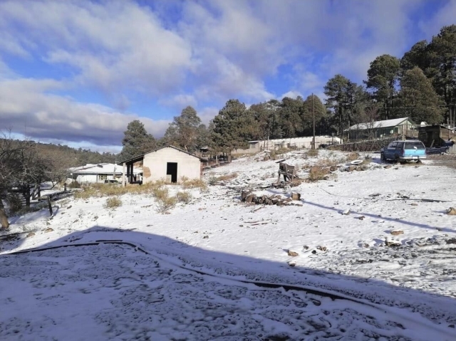 Localidad de Ciénega de la Vaca, municipio de Guanaceví, en la sierra de Durango
