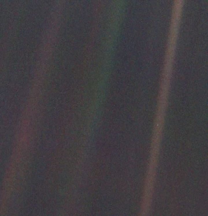 Se cumplen 32 años de la imagen de la Tierra como un punto azul pálido