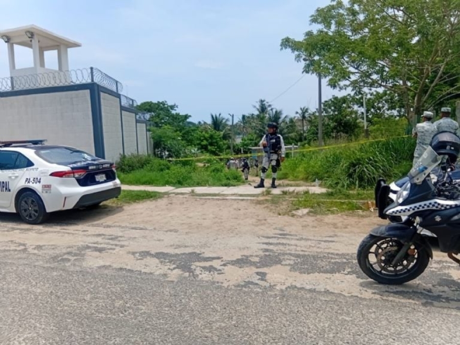 Encuentran restos humanos cerca de base de la Guardia Nacional en Coatzacoalcos