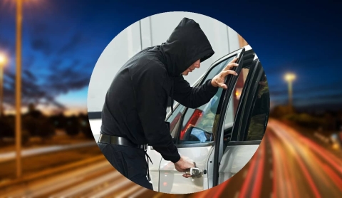 Roban vehículos en la autopista, en el tramo de Burgos