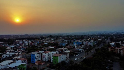   Los incendios ocurridos en días recientes afectaron considerablemente el aire en Cuernavaca y otros municipios del estado.