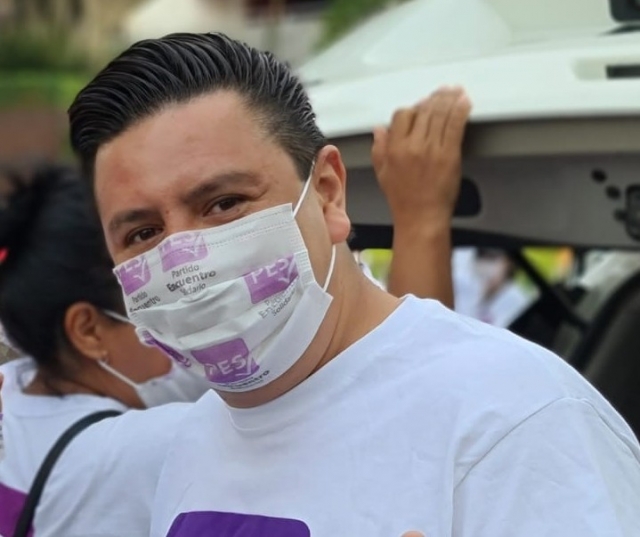 Ulises Bravo, líder del PES Morelos