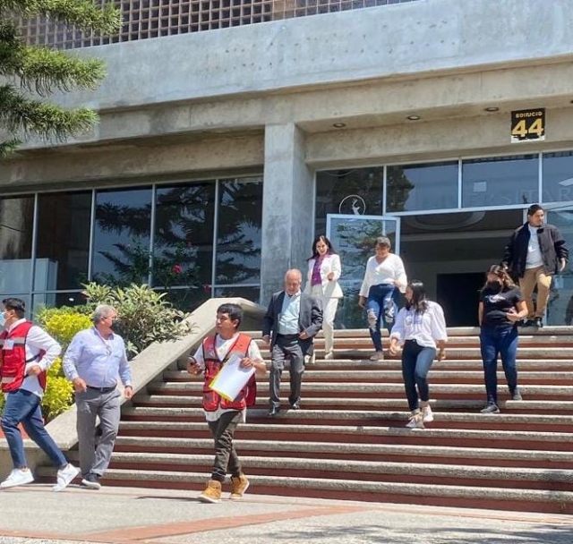 UAEM participó en el Primer Simulacro Nacional 2023