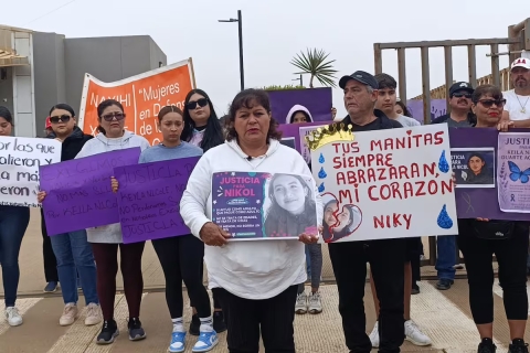 Familiares de  Keila Nicole exigen juzgar como adulto al presunto feminicida de 16 años