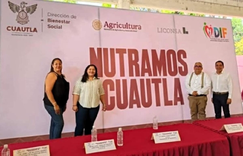 Presenta Liconsa el programa “Nutramos Cuautla”