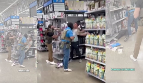 Migrante recibe descarga eléctrica por parte de agentes de ICE en centro comercial de EE.UU. | Video