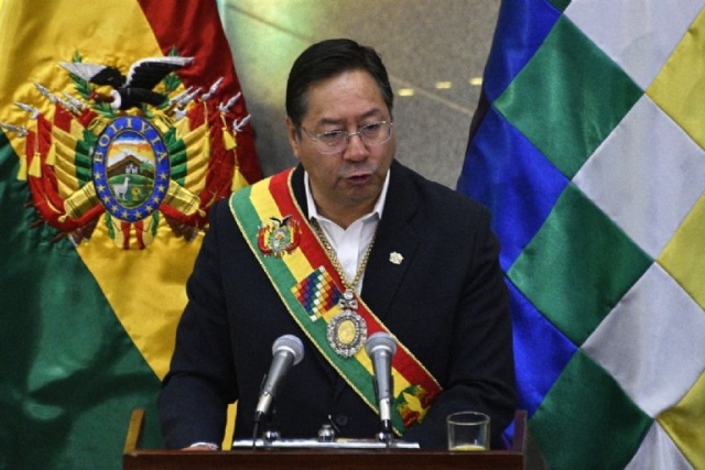 Luis Arce, presidente de Bolivia.