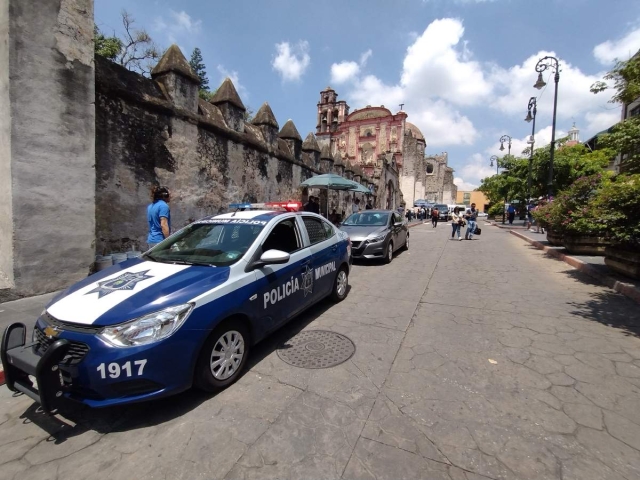 Autoridades de Cuernavaca mantienen operativos contra el ambulantaje en distintos puntos del centro histórico.  
