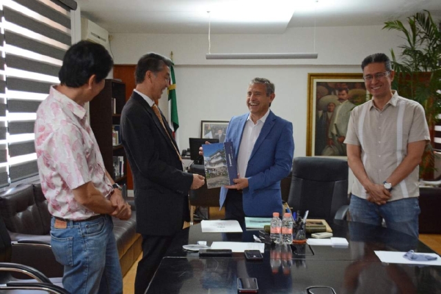 Recibe Urióstegui petición para refrendar la hermandad con la ciudad de Ōtaki, Japón