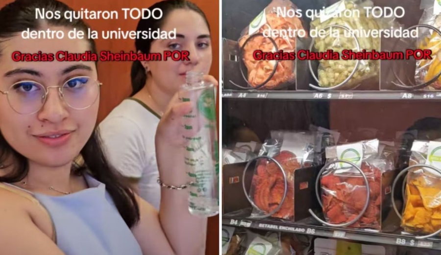 Universidad Anáhuac cambia snacks por frutas y atún:  '¿Manzana a $18?'
