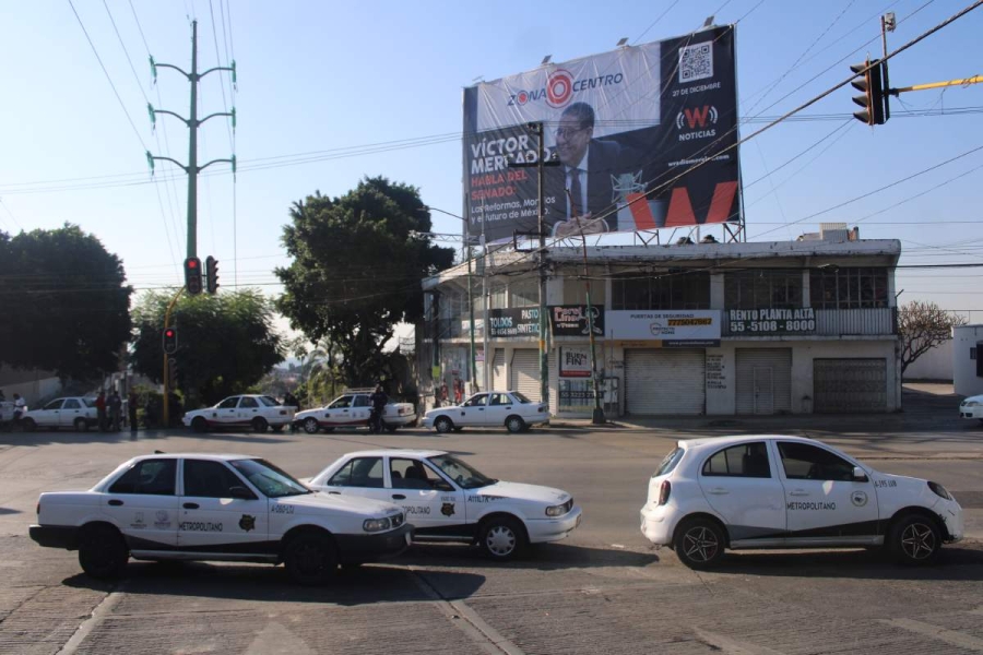Taxistas no podrán salir de Morelos desde abril  