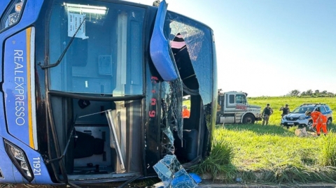 Accidente fatal de autobús en Brasil deja al menos 11 muertos