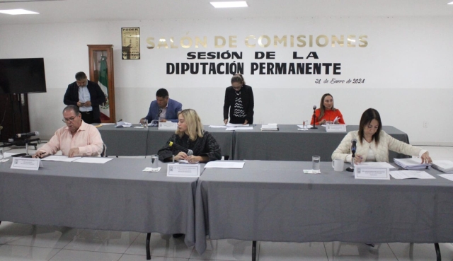 Sesiona Diputación Permanente, tras mes y medio de receso legislativo