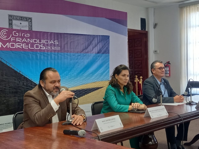 Alrededor de 30 marcas expondrán en la &#039;Gira Franquicias Morelos 2022&#039;