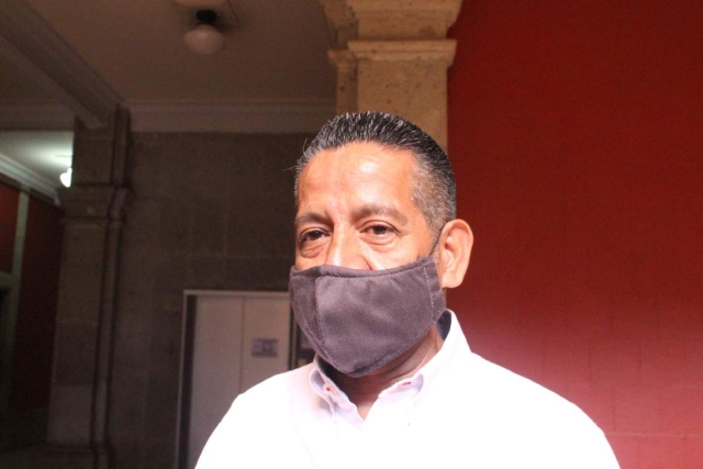 El coordinador estatal de Protección Civil de Morelos. 