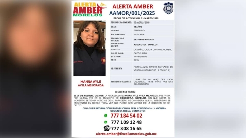 Una alumna del CETis 122 desapareció en Xoxocotla