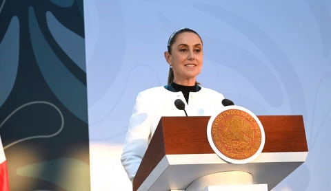 Sheinbaum responde a EU sobre resultados concretos contra el narcotr&aacute;fico