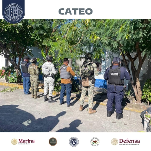 Catean una vivienda en Tlaquiltenango