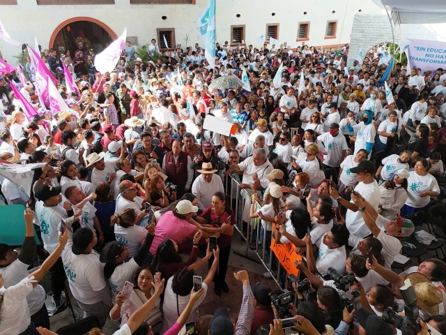 Llama Claudia Sheinbaum a la unidad para dar continuidad a la 4T desde Yautepec, Morelos