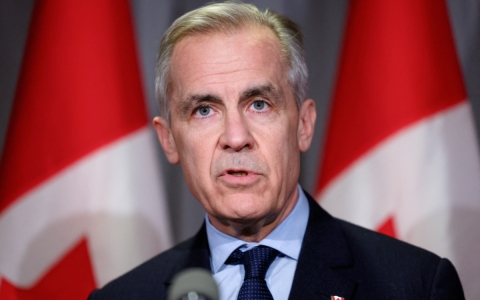 Primer ministro canadiense, Mark Carney.