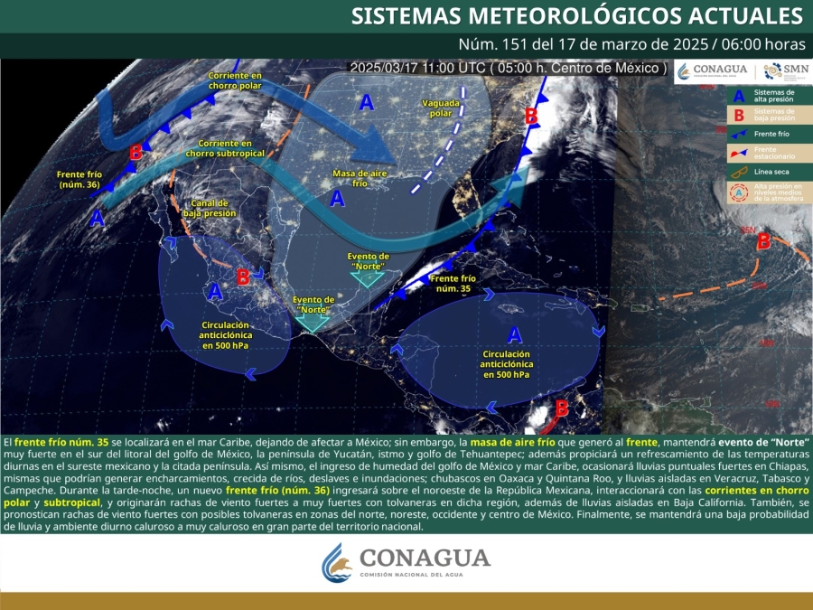 Semana calurosa y posibles lluvias ligeras en algunos municipios de Morelos