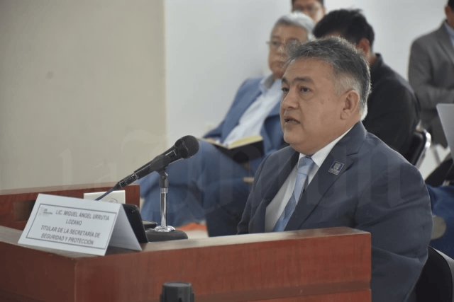 Titular de Seguridad inaugura comparecencias en el Congreso de Morelos
