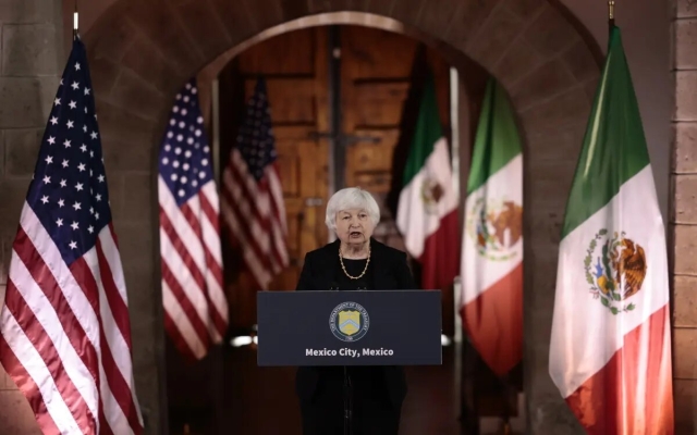 Mayoría de fentanilo viene de China y se sintetiza en México: Janet Yellen