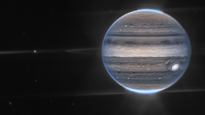 El telescopio James Webb de la NASA develó impresionantes secretos de Júpiter