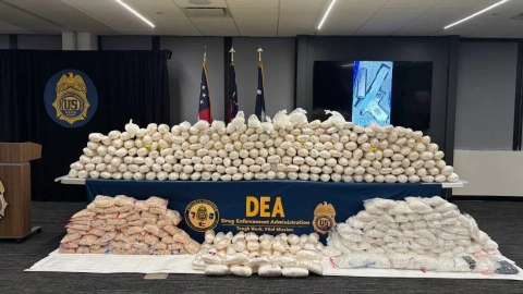 DEA detiene a 670 miembros del CJNG en megaoperativo de cinco días