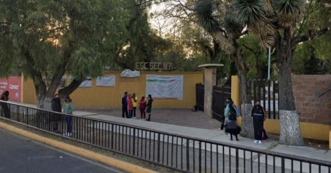 Encuentran a estudiante sin vida en baños de secundaria en Pachuca