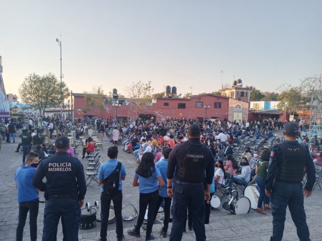 Saldo blanco durante tomas de protesta de las y los presidentes municipales en Morelos